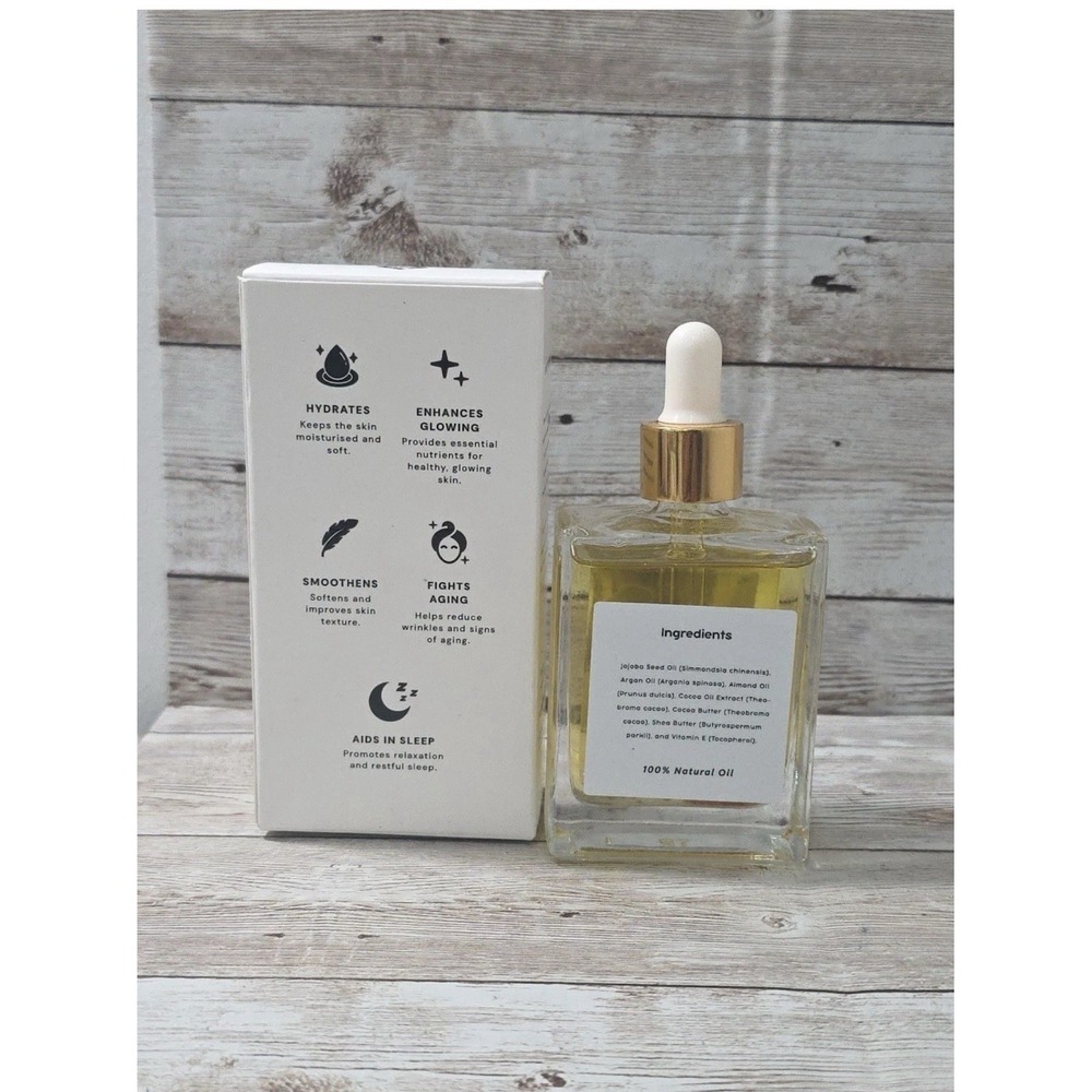 GODA Silk Body Oil Pheromone Infused Vanilla Amber Jojoba Argan 50ml 1.7oz NIB - Picture 2 of 2